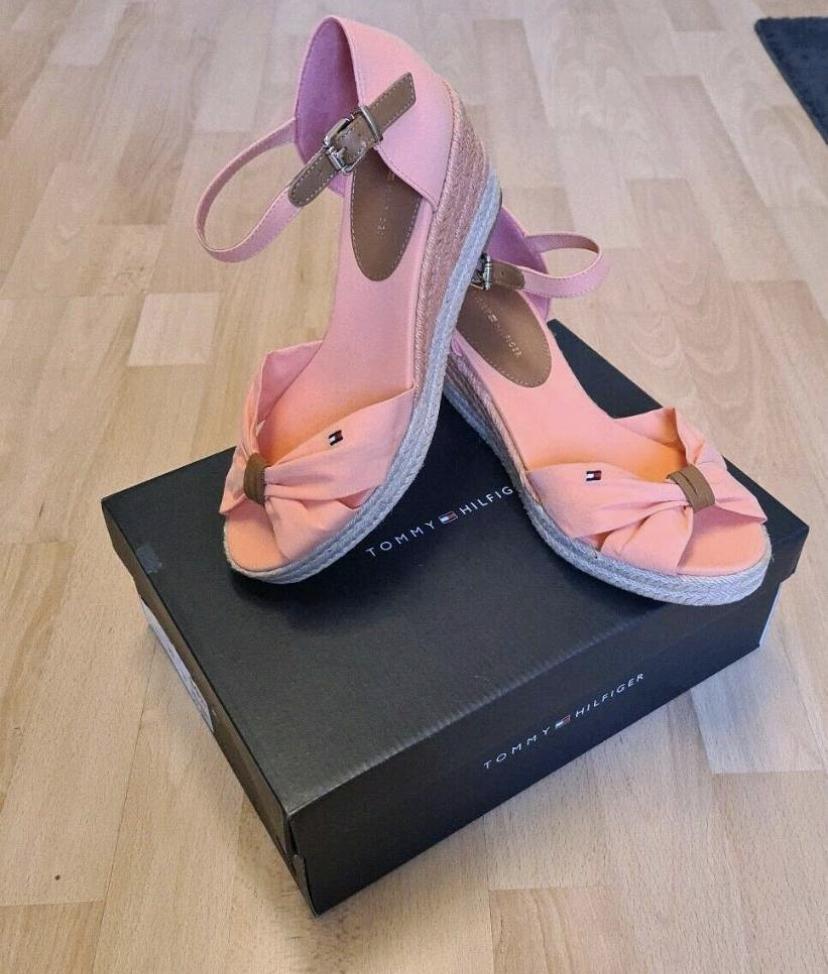 Sandals-Tommy Hilfiger-wedge