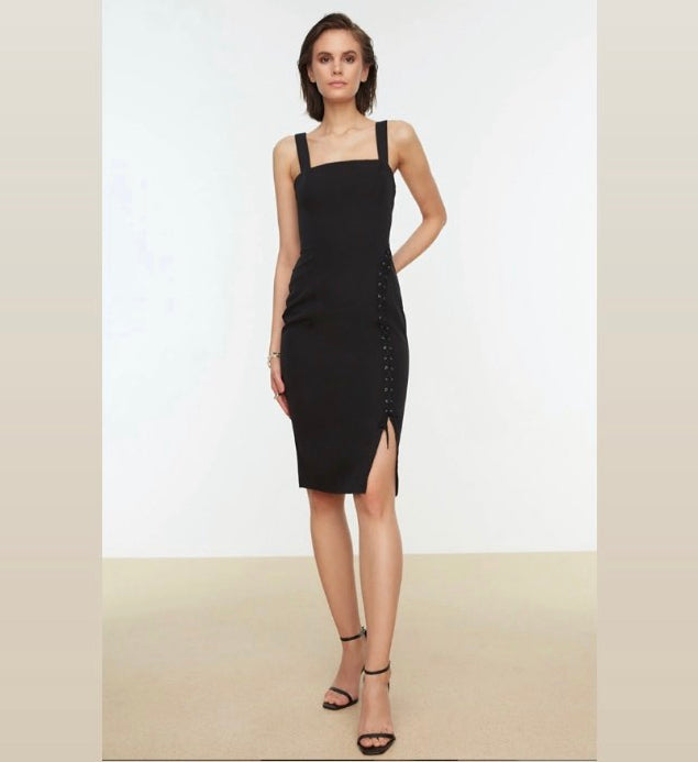 Bodycon dress-Black