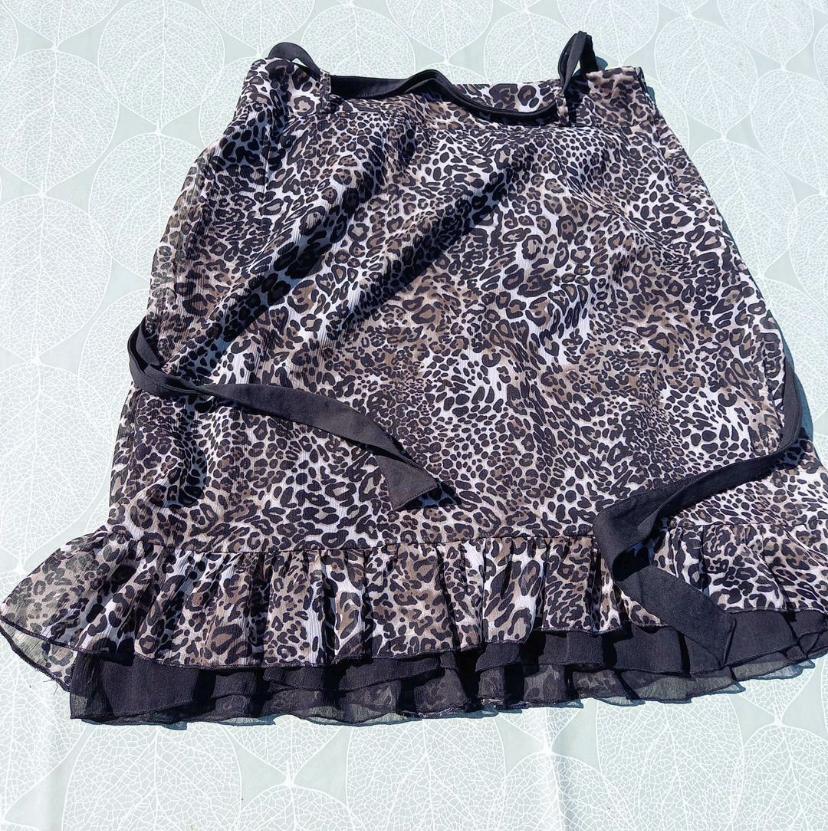 Mini Skirt-Leopard
